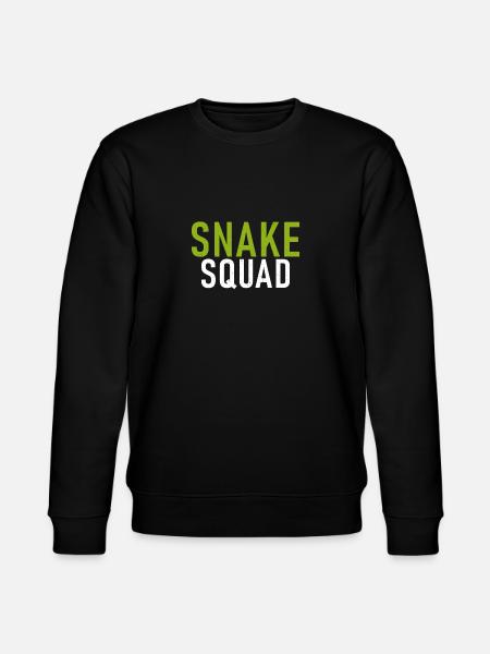 Snake Gift Snake Lover - Stanley/Stella CHANGER Unisex Organic Sweatshirt - black