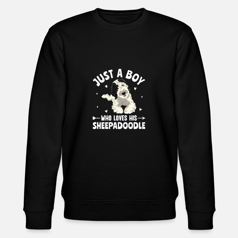 Sheepadoodle Doodle Dog - Sweat bio CHANGER Stanley/Stella Unisexe - noir
