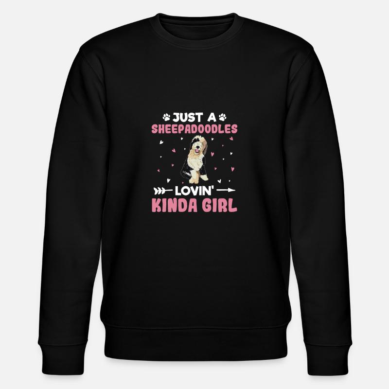 Sheepadoodle Doodle Dog - Sweat bio CHANGER Stanley/Stella Unisexe - noir