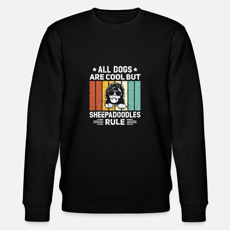 Sheepadoodle Doodle Dog - Sweat bio CHANGER Stanley/Stella Unisexe - noir
