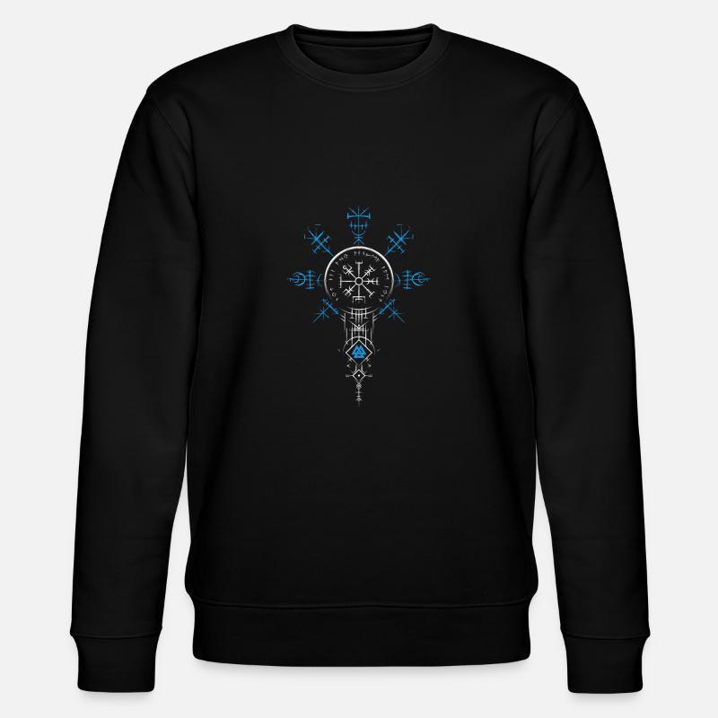 Celtic Vikinger Vegvisir compas Vikings - Sweat bio CHANGER Stanley/Stella Unisexe - noir