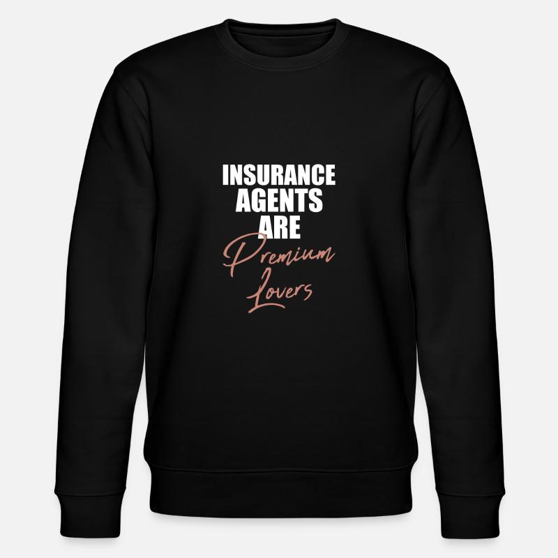 Versicherungsagent Gutachter Versicherungsmakler - Stanley/Stella Unisex Bio-Sweatshirt CHANGER  - Schwarz