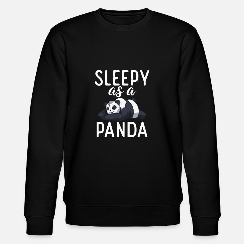 Panda Cadeaux Panda Lover - Sweat bio CHANGER Stanley/Stella Unisexe - noir