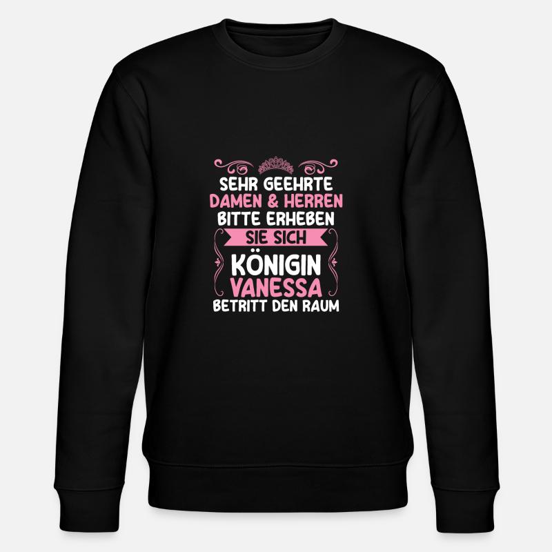 Vanessa - Stanley/Stella Unisex Bio-Sweatshirt CHANGER - Schwarz