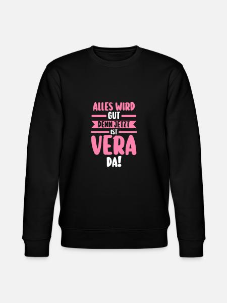 Vera - Stanley/Stella Unisex Bio-Sweatshirt CHANGER  - Schwarz