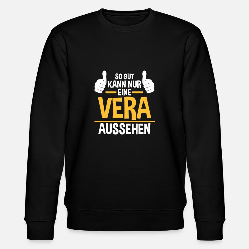 Vera - Stanley/Stella Unisex Bio-Sweatshirt CHANGER  - Schwarz