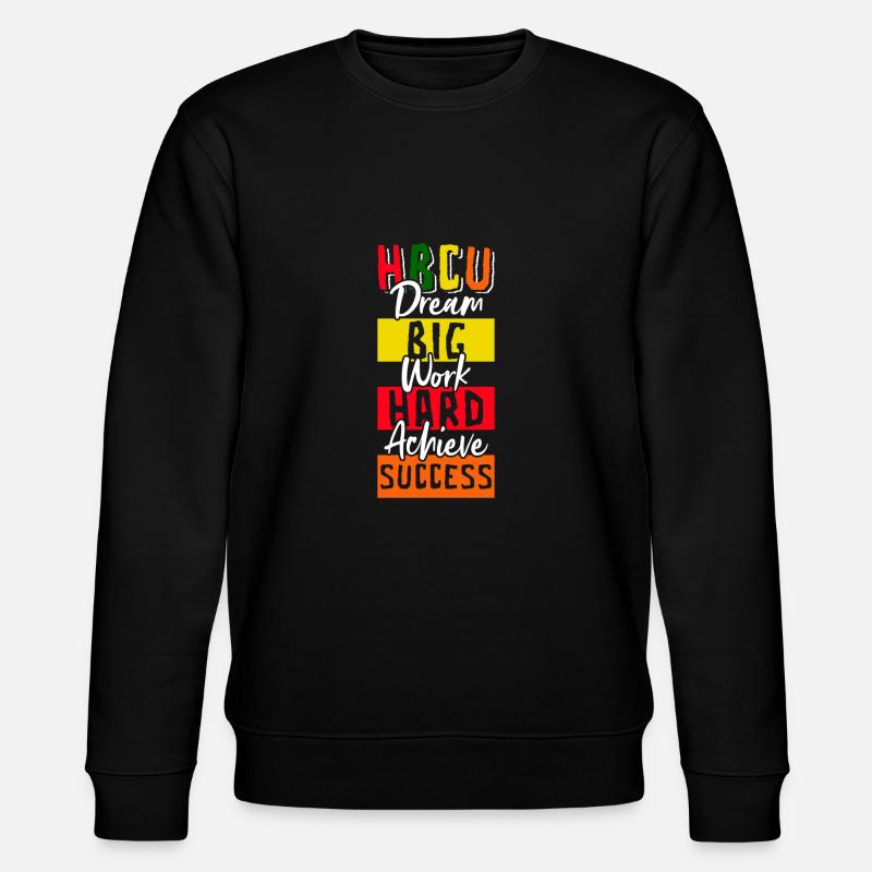 Coyote Jäger - Stanley/Stella Unisex Bio-Sweatshirt CHANGER  - Schwarz