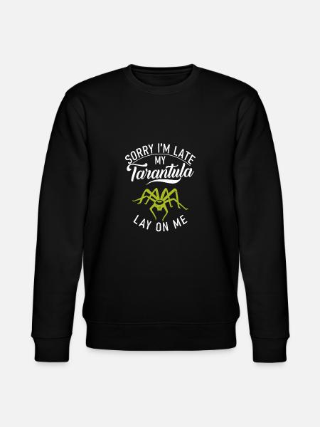 Spider Lover Gifts - Stanley/Stella CHANGER Unisex Organic Sweatshirt - black
