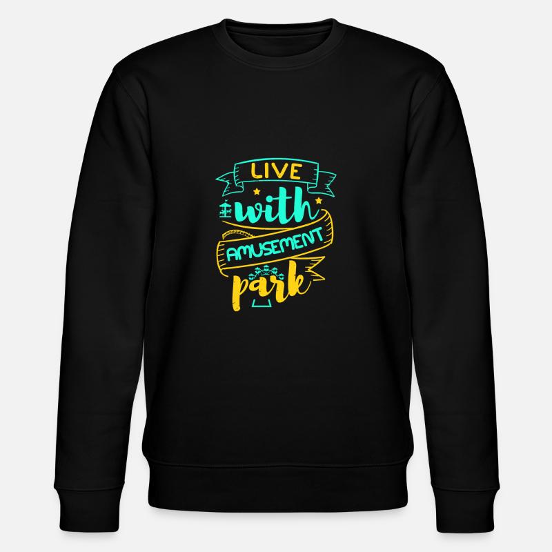 VIVRE AVEC LE PARC D’ATTRACTIONS - Sweat bio CHANGER Stanley/Stella Unisexe - noir
