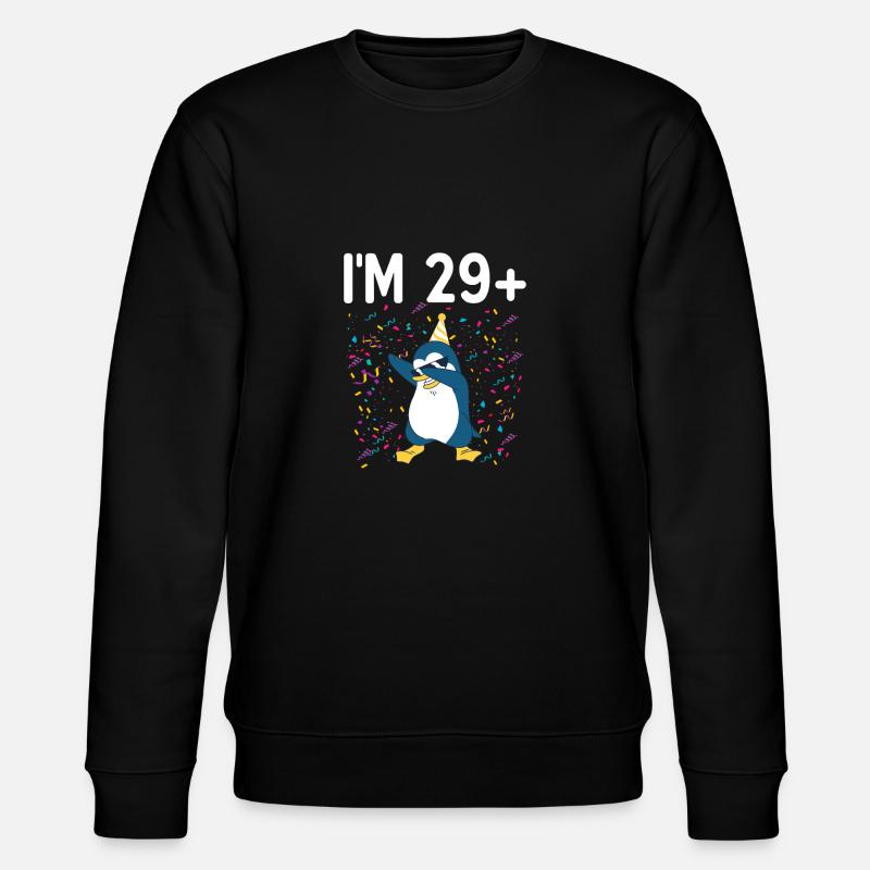 Penguin Lover Penguin Cadeaux - Sweat bio CHANGER Stanley/Stella Unisexe - noir