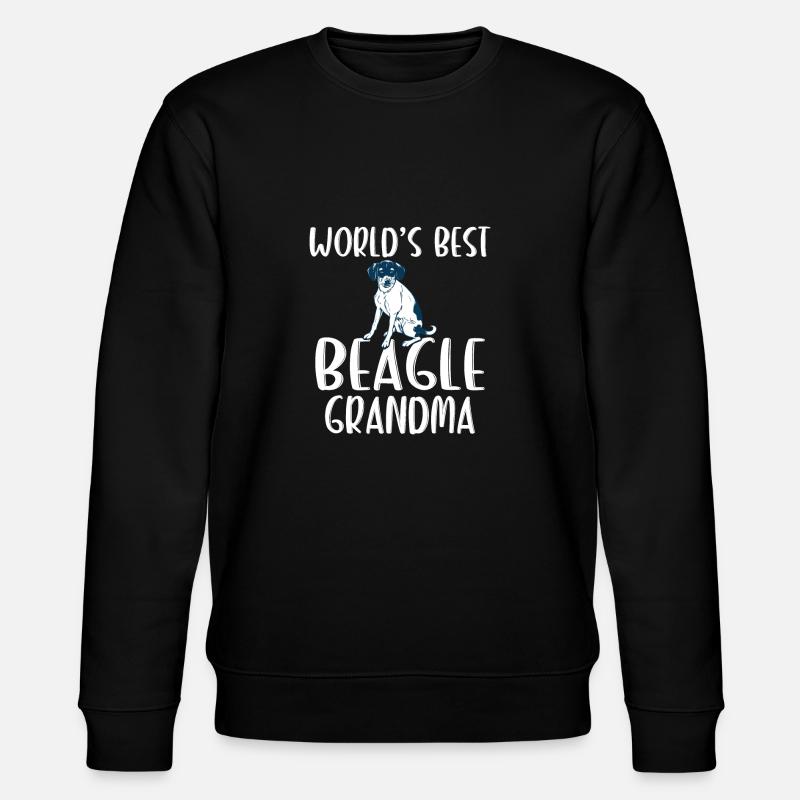 Beagle Cadeau Beagle Propriétaire - Sweat bio CHANGER Stanley/Stella Unisexe - noir