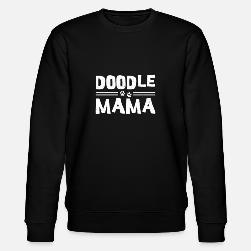 Femmes Doodle Mama Labradoodle Goldendoodle - Sweat bio CHANGER Stanley/Stella Unisexe - noir