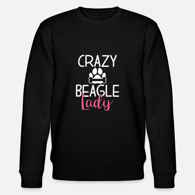 Beagle Geschenk Beagle Besitzer - Stanley/Stella Unisex Bio-Sweatshirt CHANGER  - Schwarz