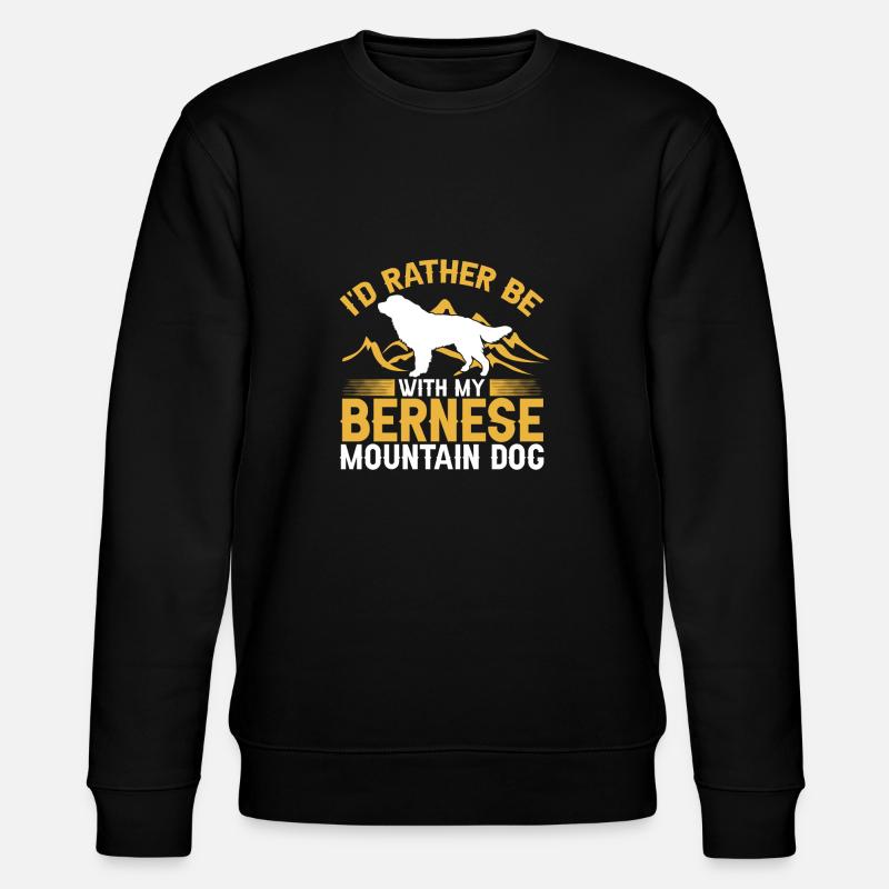 Bouvier bernois - Sweat bio CHANGER Stanley/Stella Unisexe - noir