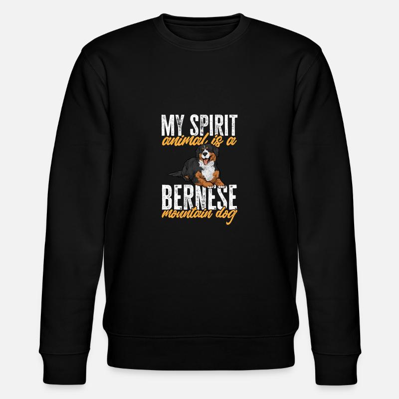 Bouvier bernois - Sweat bio CHANGER Stanley/Stella Unisexe - noir