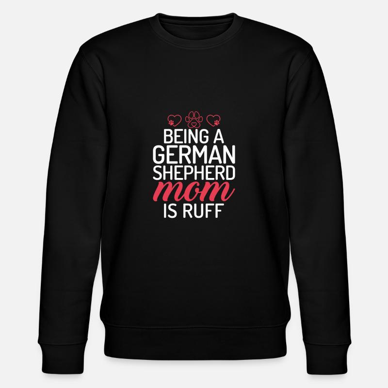 Deutscher Schäferhund Geschenke - Stanley/Stella Unisex Bio-Sweatshirt CHANGER  - Schwarz