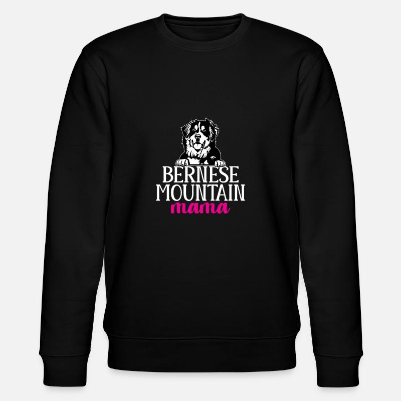 Berner Sennenhund - Stanley/Stella Unisex Bio-Sweatshirt CHANGER  - Schwarz