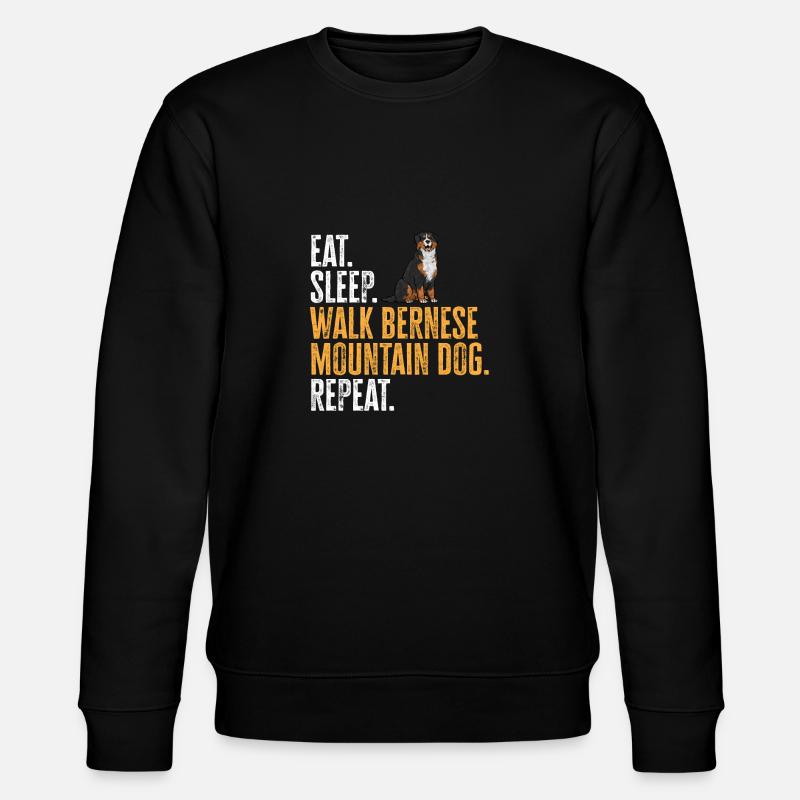 Bernese Mountain Dog - Stanley/Stella CHANGER Unisex Organic Sweatshirt - black