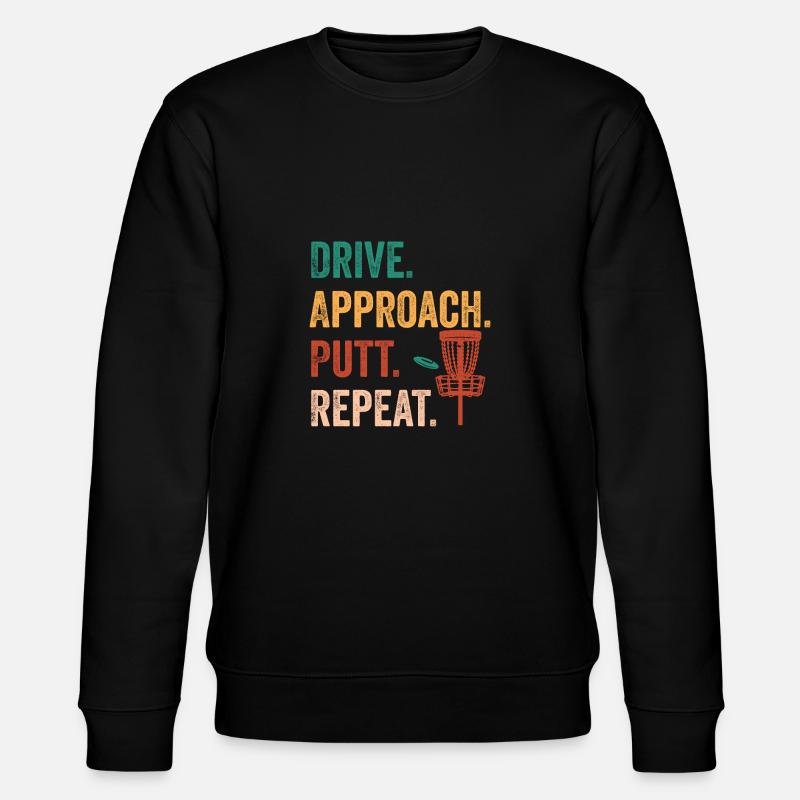 Discgolf Disc Golf Frisbee - Sweat bio CHANGER Stanley/Stella Unisexe - noir