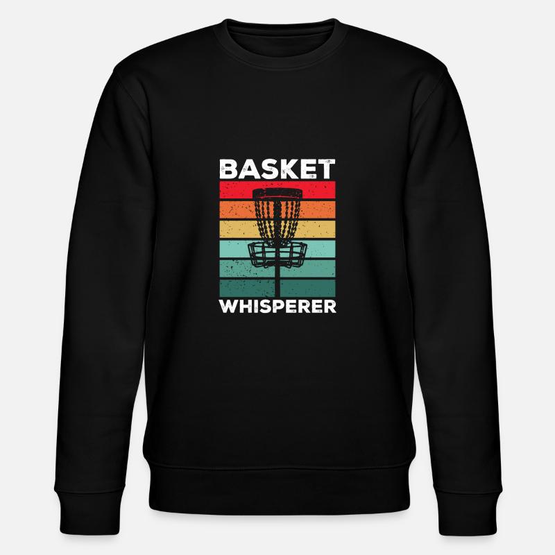 Discgolf Disc Golf Frisbee - Stanley/Stella Unisex Bio-Sweatshirt CHANGER  - Schwarz