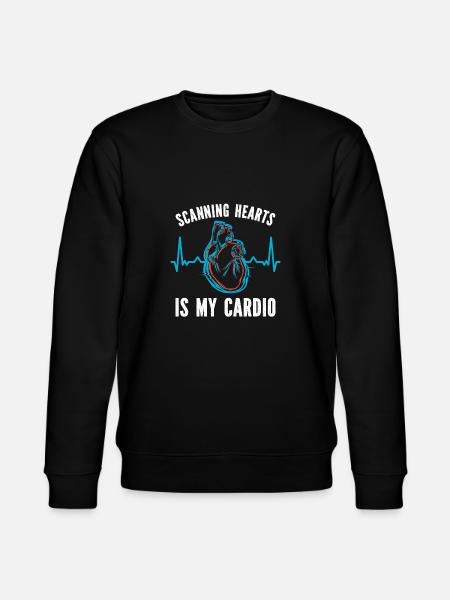 Cardiology Nurse Cardiologist - Stanley/Stella CHANGER Unisex Organic Sweatshirt - black