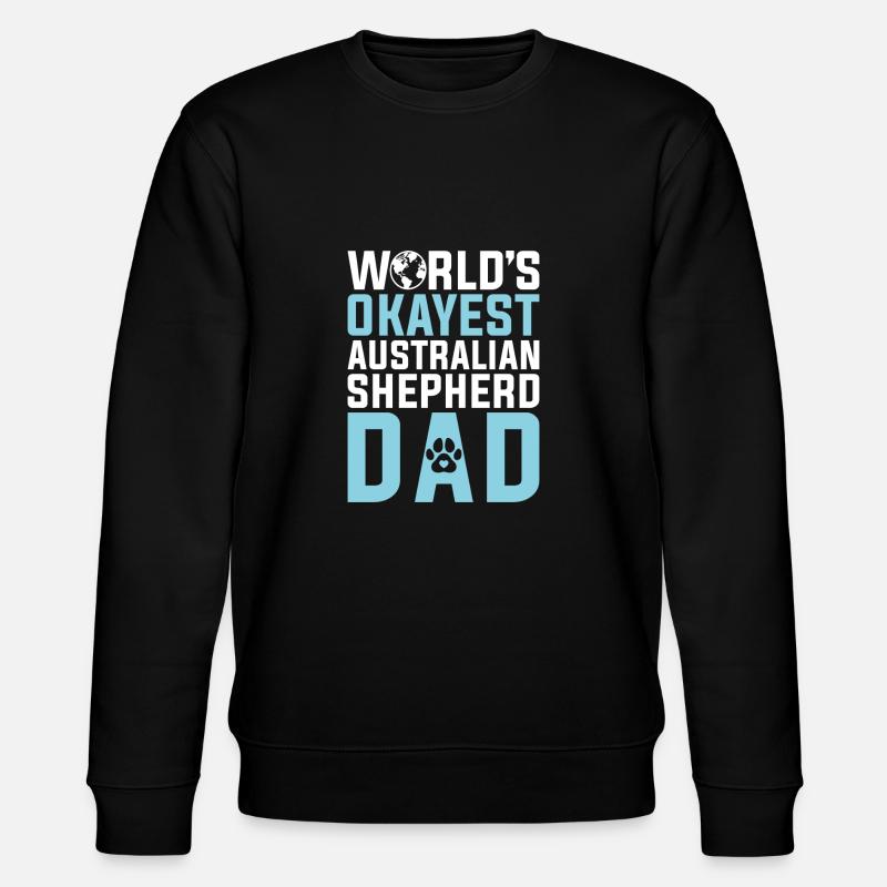 Cadeaux de berger australien - Sweat bio CHANGER Stanley/Stella Unisexe - noir