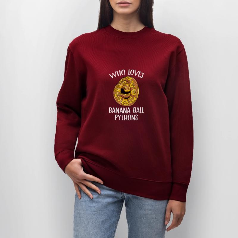 Qui aime la conception de python boule de banane Sweat bio CHANGER Stanley/Stella Unisexe
