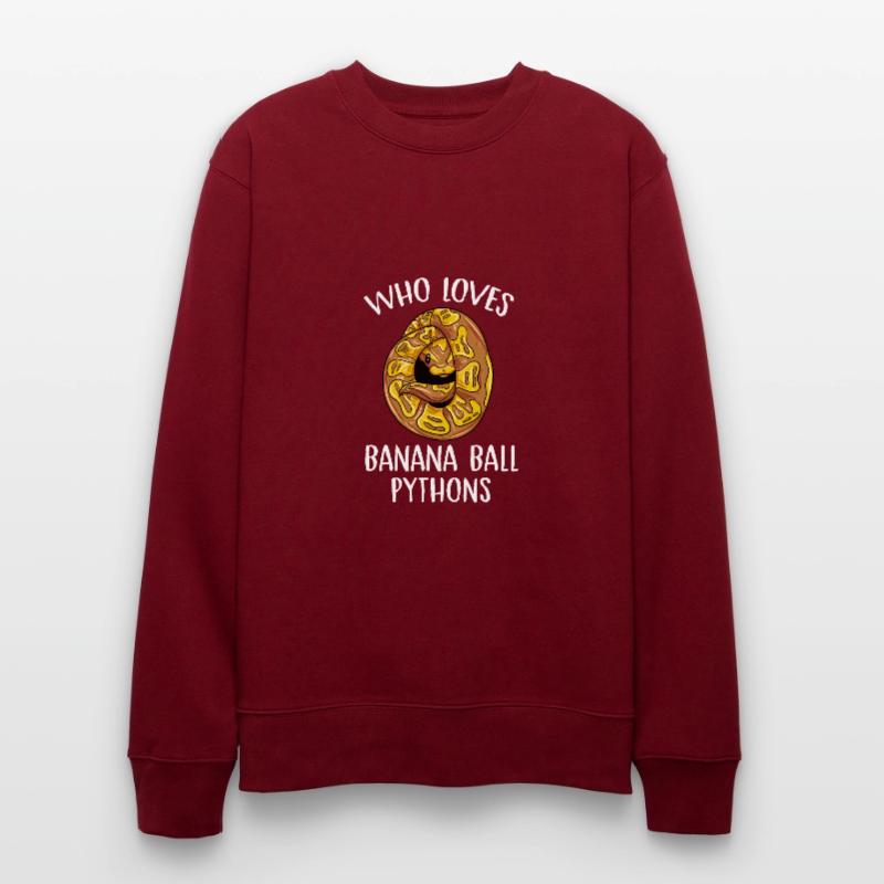 Qui aime la conception de python boule de banane Sweat bio CHANGER Stanley/Stella Unisexe