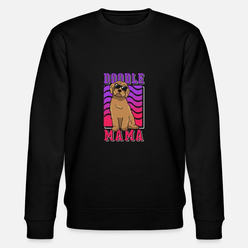 Femmes Doodle Mama Labradoodle Goldendoodle - Sweat bio CHANGER Stanley/Stella Unisexe - noir