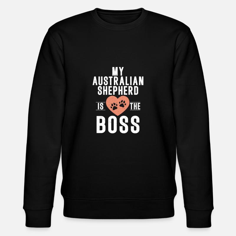 Cadeaux de berger australien - Sweat bio CHANGER Stanley/Stella Unisexe - noir