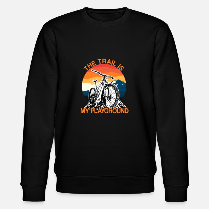 VTT Descente VTT - Sweat bio CHANGER Stanley/Stella Unisexe - noir