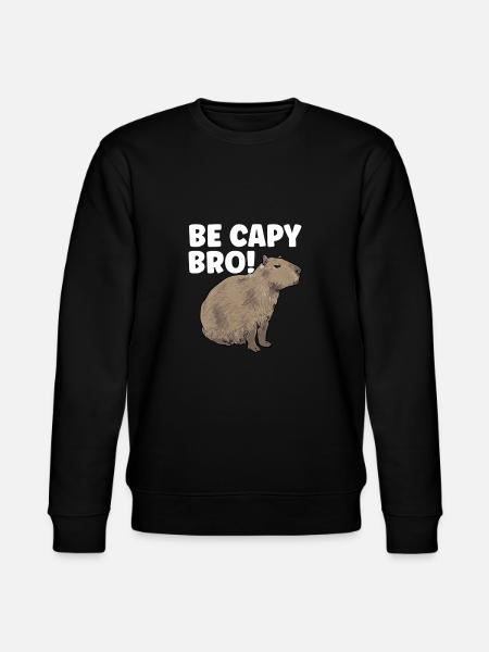 Rongeur Capybara - Sweat bio CHANGER Stanley/Stella Unisexe - noir