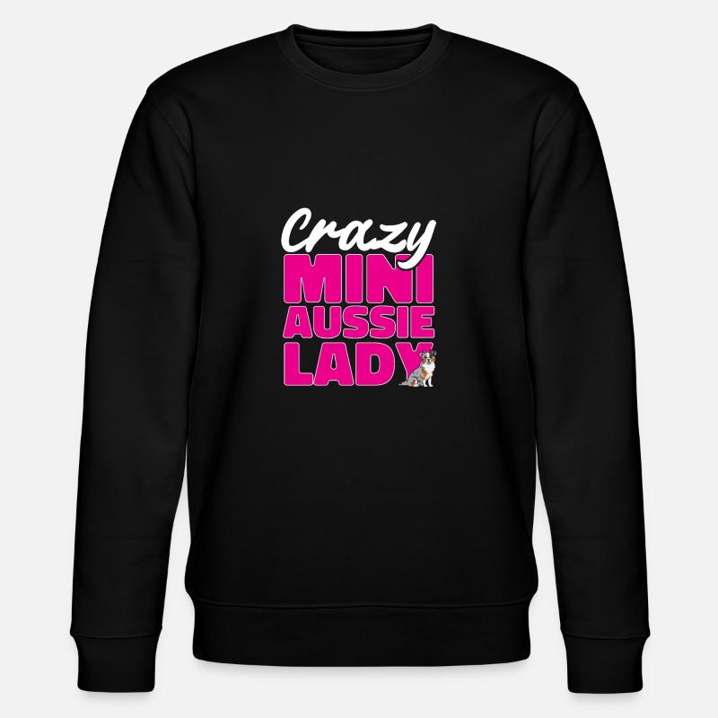 Miniature Australian Shepherd - Stanley/Stella Unisex Bio-Sweatshirt CHANGER  - Schwarz