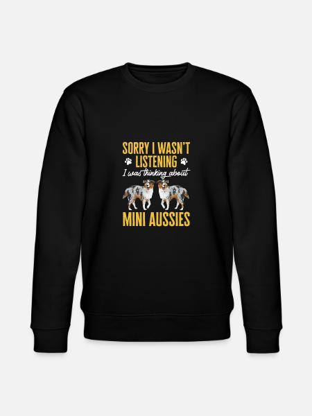 Miniature Australian Shepherd - Stanley/Stella CHANGER Unisex Organic Sweatshirt - black