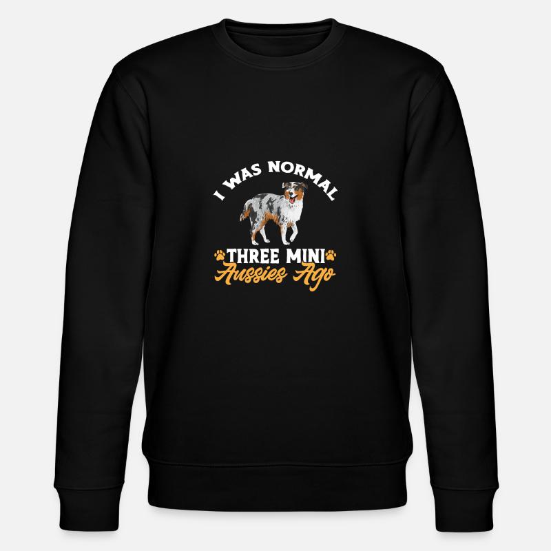 Miniature Australian Shepherd - Stanley/Stella CHANGER Unisex Organic Sweatshirt - black
