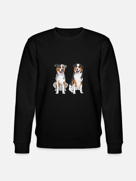 Miniature Australian Shepherd - Stanley/Stella CHANGER Unisex Organic Sweatshirt - black