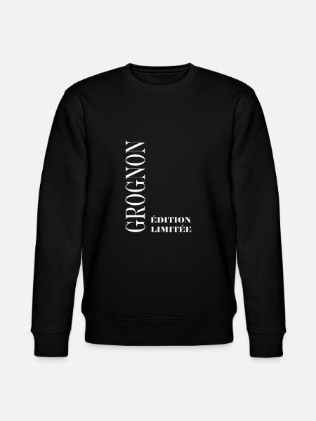 Edition limitée gognoon - Sweat bio CHANGER Stanley/Stella Unisexe - noir