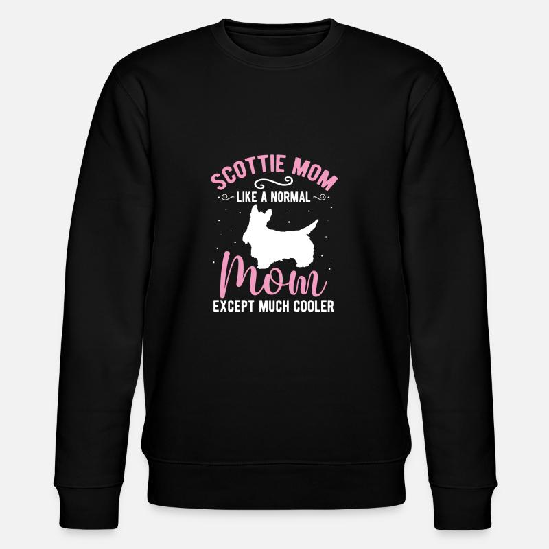 Terrier écossais Scottie Chien - Sweat bio CHANGER Stanley/Stella Unisexe - noir