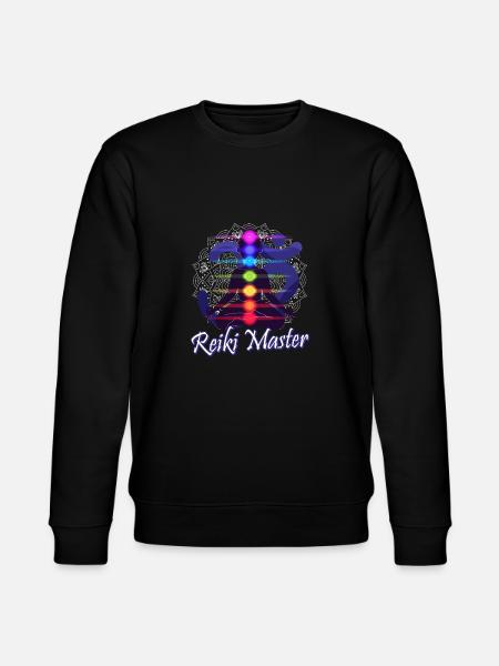 Reiki Master - Stanley/Stella Unisex Bio-Sweatshirt CHANGER  - Schwarz