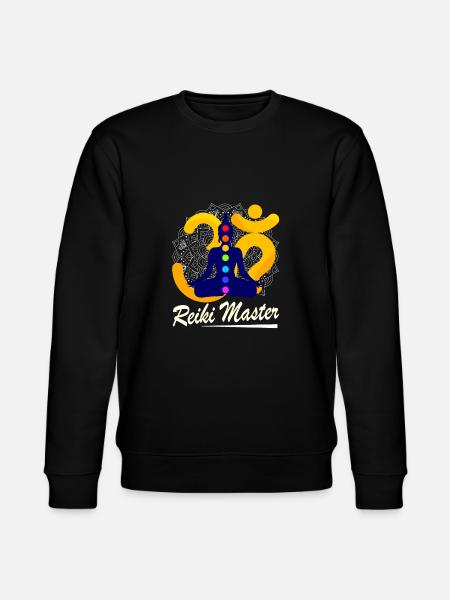 Reiki Master Heilkunst - Stanley/Stella Unisex Bio-Sweatshirt CHANGER  - Schwarz