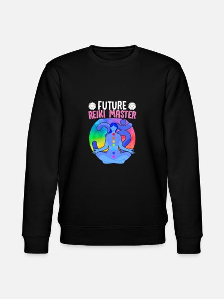 Future Reiki Master - Stanley/Stella Unisex Bio-Sweatshirt CHANGER  - Schwarz