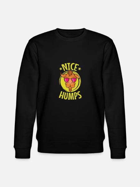 nice humps cool camel dromedary - Stanley/Stella CHANGER Unisex Organic Sweatshirt - black