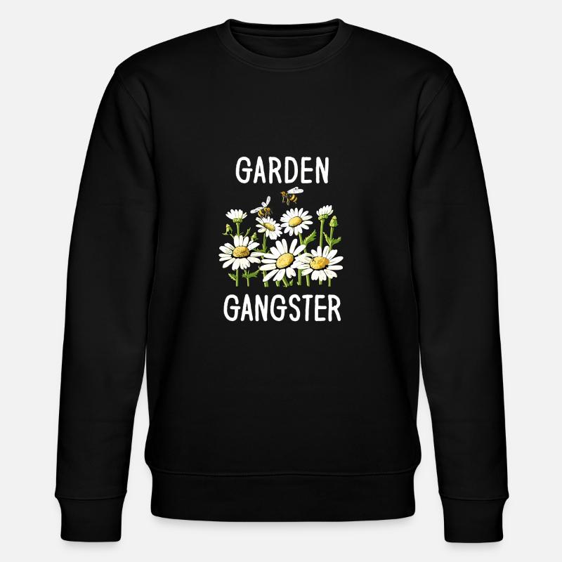 Garten-Gangster - Stanley/Stella Unisex Bio-Sweatshirt CHANGER  - Schwarz
