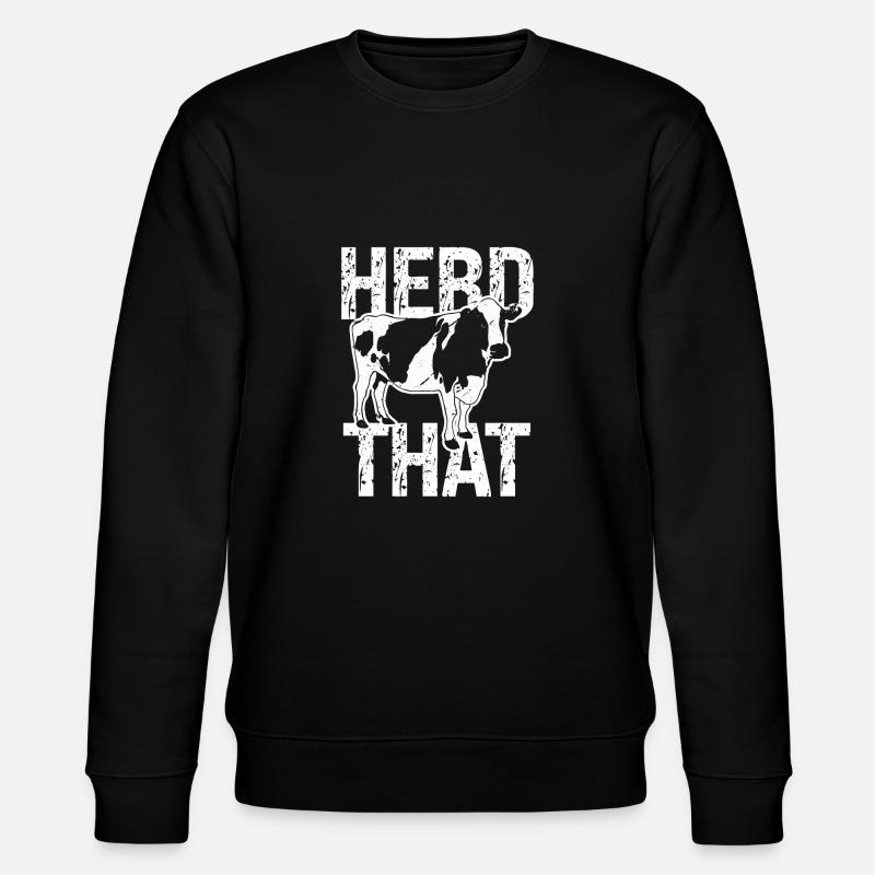 Herd that - Stanley/Stella CHANGER Unisex Organic Sweatshirt - black