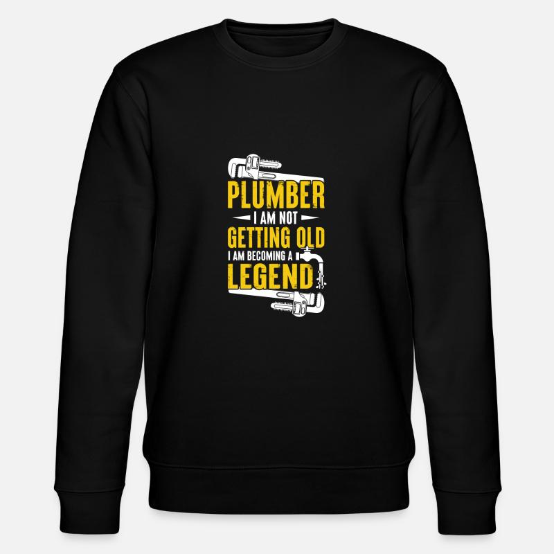 Heating construction Heating installer - Stanley/Stella CHANGER Unisex Organic Sweatshirt - black