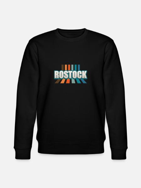 Rostockerin Rostocker Rostock - Stanley/Stella CHANGER Unisex Organic Sweatshirt - black