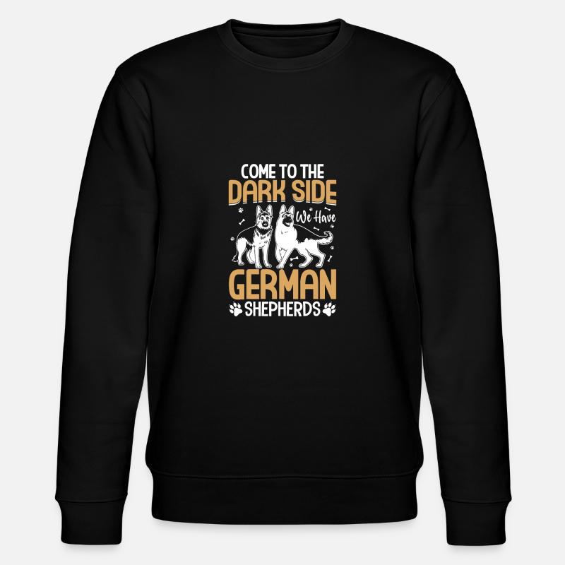 Deutscher Schäferhund - Stanley/Stella Unisex Bio-Sweatshirt CHANGER - Schwarz