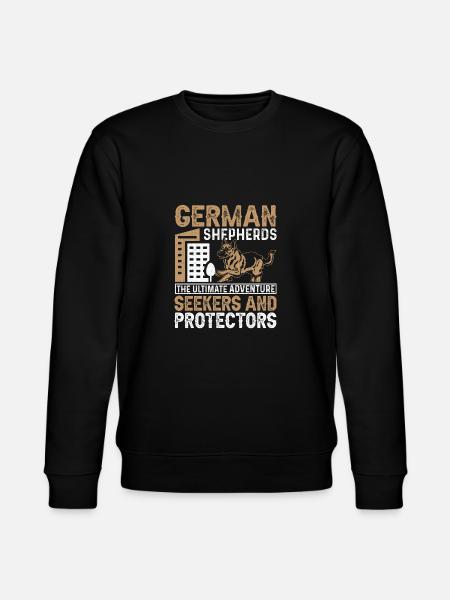 German Shepherd Owner Love - Stanley/Stella CHANGER Unisex Organic Sweatshirt - black
