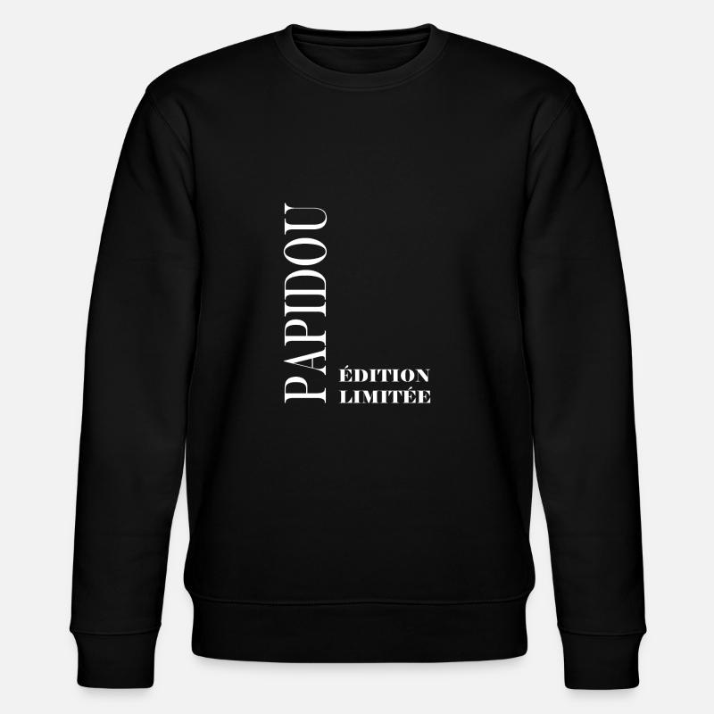 papidou - Sweat bio CHANGER Stanley/Stella Unisexe - noir