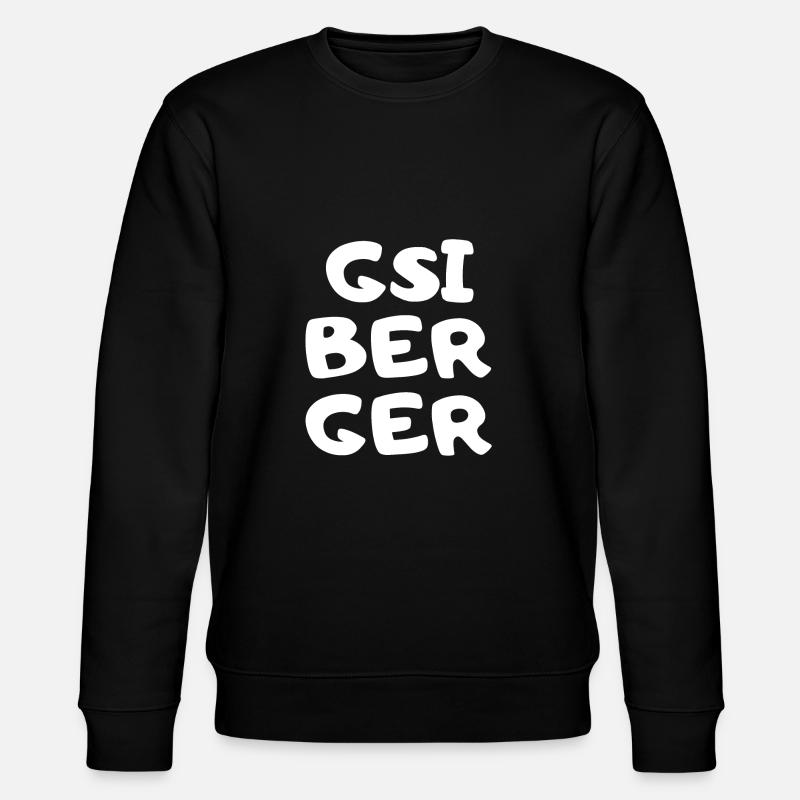GSIBERGER - Sweat bio CHANGER Stanley/Stella Unisexe - noir